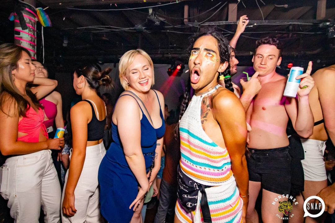 Hot Mess pop dance party - Third Friday of EVERY month at The Basement - April 2022 - Pics by Darcy at Oh Snap Kid