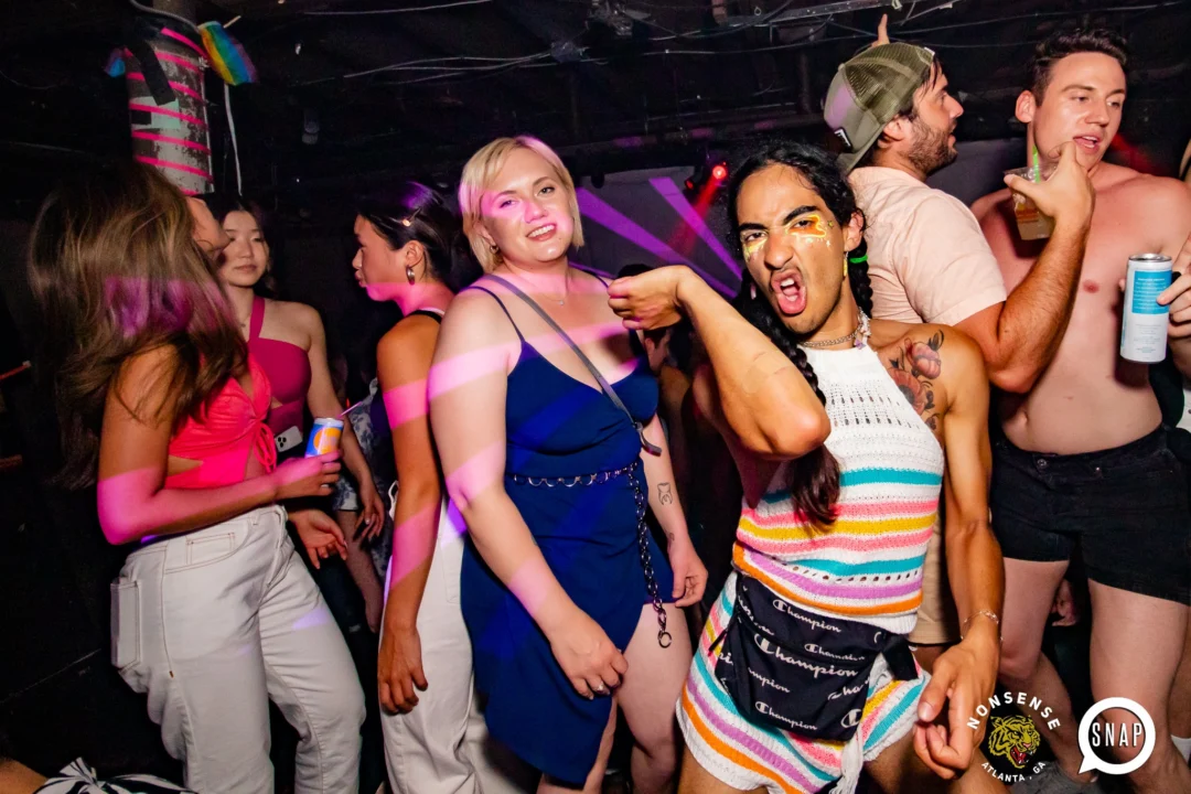 Hot Mess pop dance party - Third Friday of EVERY month at The Basement - April 2022 - Pics by Darcy at Oh Snap Kid