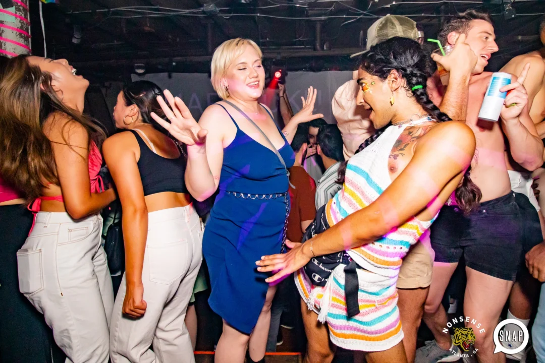 Hot Mess pop dance party - Third Friday of EVERY month at The Basement - April 2022 - Pics by Darcy at Oh Snap Kid