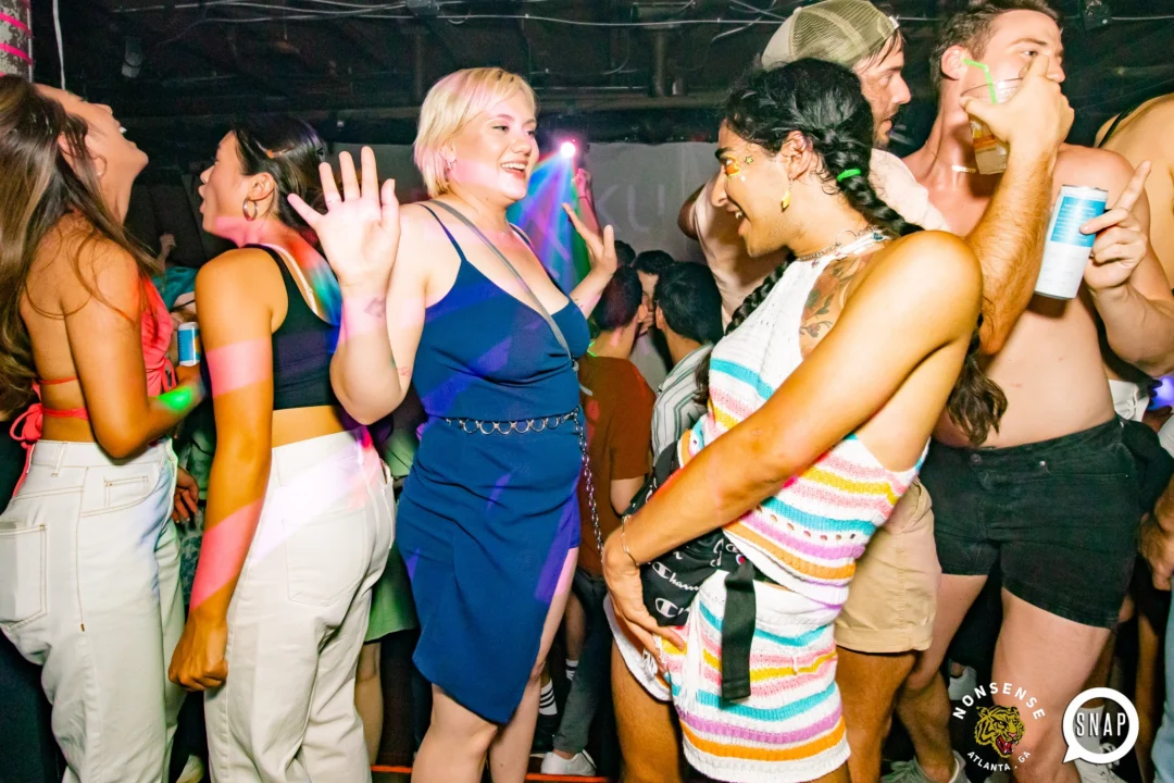 Hot Mess pop dance party - Third Friday of EVERY month at The Basement - April 2022 - Pics by Darcy at Oh Snap Kid