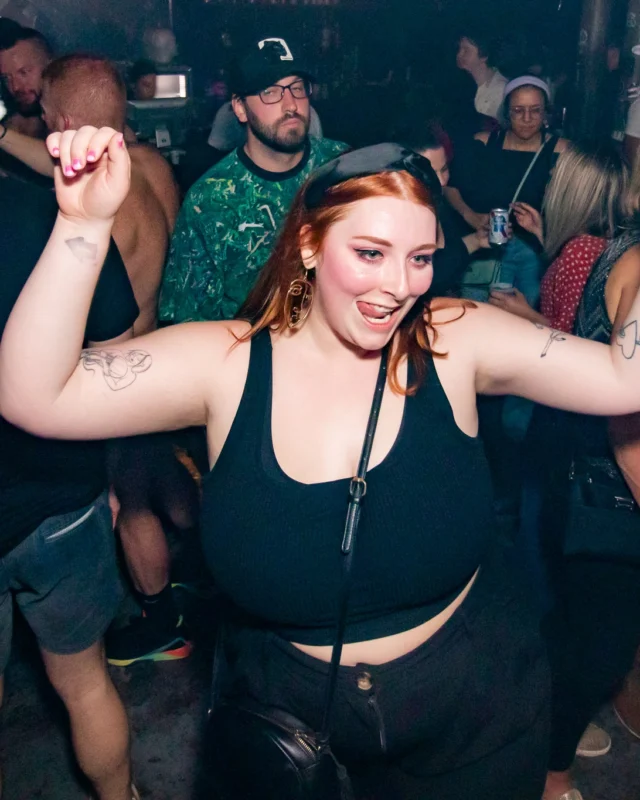 Hot Mess pop dance party - Third Friday of EVERY month at The Basement - April 2022 - Pics by Darcy at Oh Snap Kid
