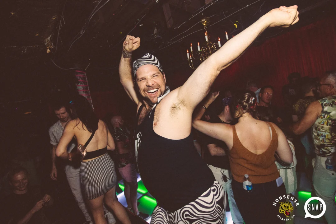 Atlanta Disco Society IX - June 2022 - DJs: Kimber and Treasure Fingers - Photos by Darcy @ Oh Snap Kid