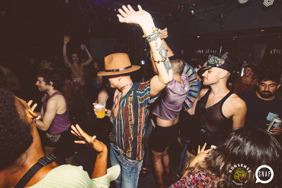Atlanta Disco Society IX - June 2022 - DJs: Kimber and Treasure Fingers - Photos by Darcy @ Oh Snap Kid