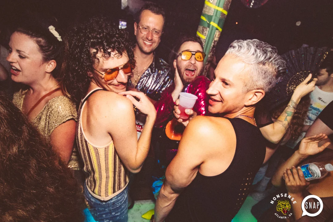 Atlanta Disco Society IX - June 2022 - DJs: Kimber and Treasure Fingers - Photos by Darcy @ Oh Snap Kid