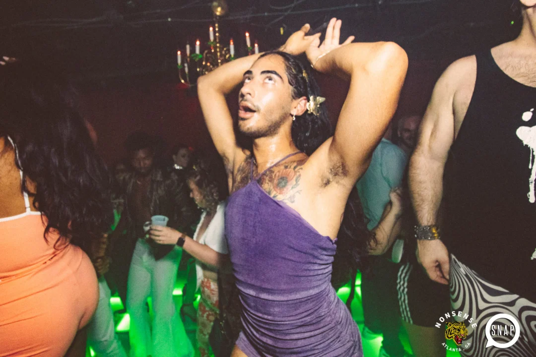 Atlanta Disco Society IX - June 2022 - DJs: Kimber and Treasure Fingers - Photos by Darcy @ Oh Snap Kid