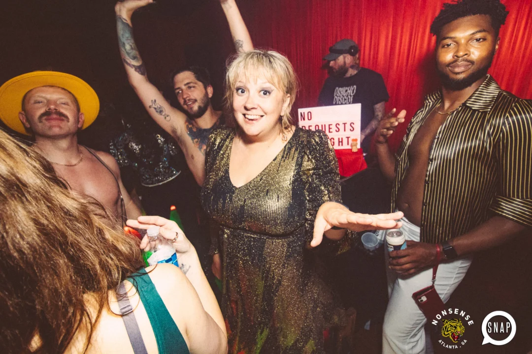 Atlanta Disco Society IX - June 2022 - DJs: Kimber and Treasure Fingers - Photos by Darcy @ Oh Snap Kid