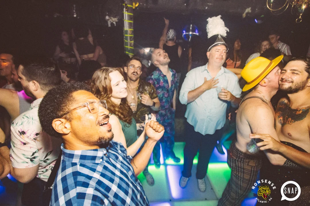 Atlanta Disco Society IX - June 2022 - DJs: Kimber and Treasure Fingers - Photos by Darcy @ Oh Snap Kid