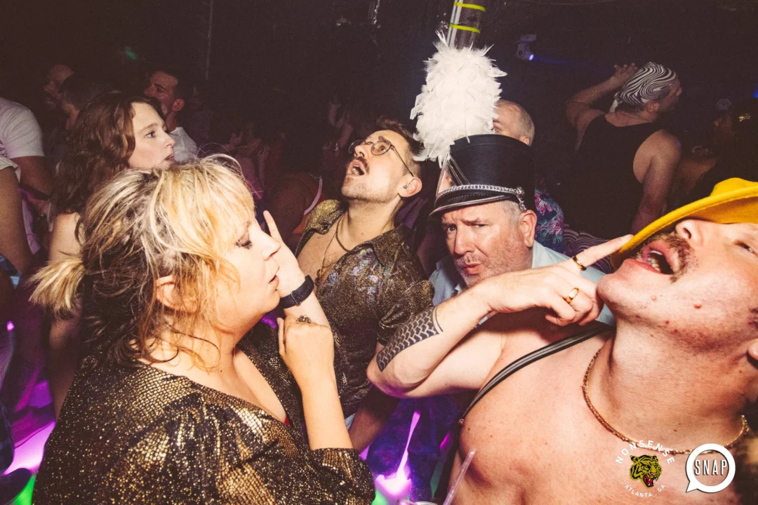 Atlanta Disco Society IX - June 2022 - DJs: Kimber and Treasure Fingers - Photos by Darcy @ Oh Snap Kid