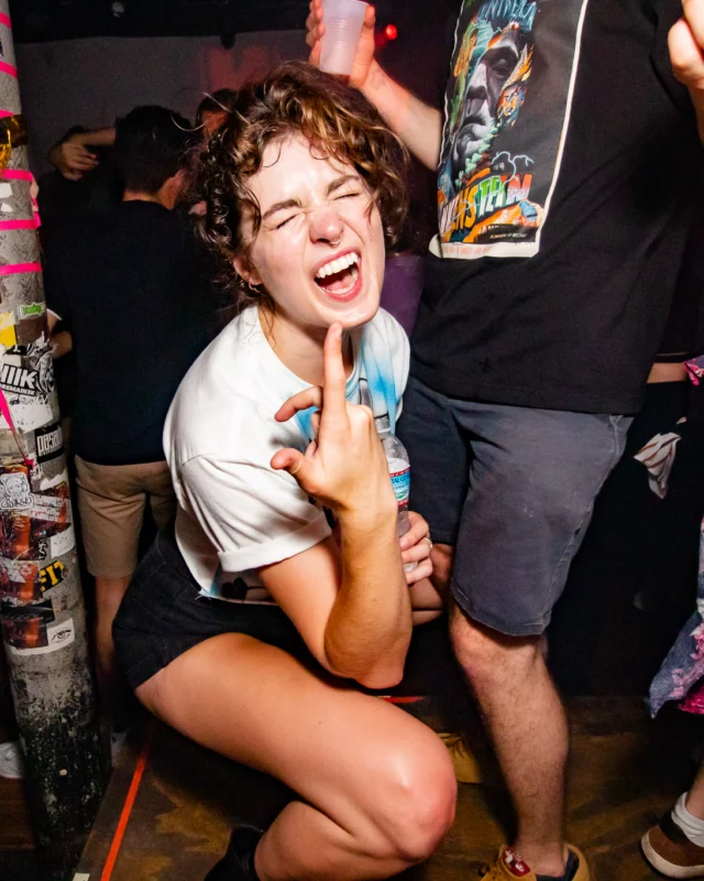 May 2022. Hot Mess pop party. Third Friday of every month @The Basement. DJ: Kimber. Pics: Darcy at Oh Snap Kid.