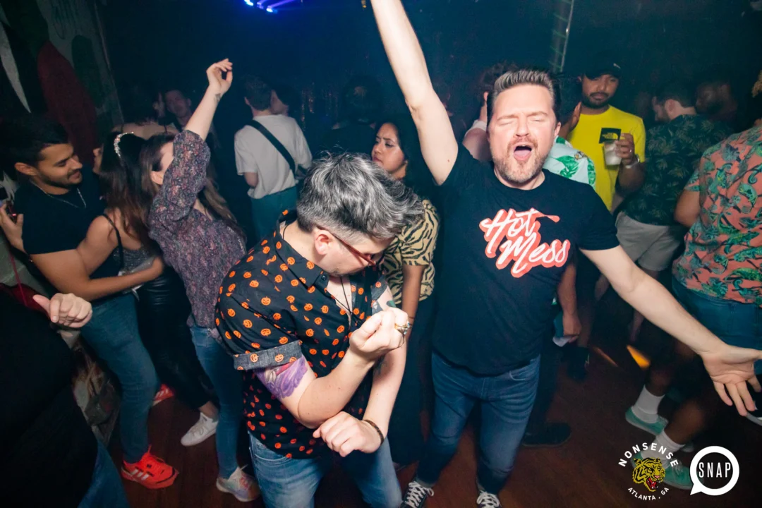 May 2022. Hot Mess pop party. Third Friday of every month @The Basement. DJ: Kimber. Pics: Darcy at Oh Snap Kid.