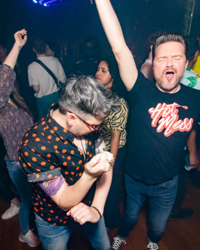 May 2022. Hot Mess pop party. Third Friday of every month @The Basement. DJ: Kimber. Pics: Darcy at Oh Snap Kid.