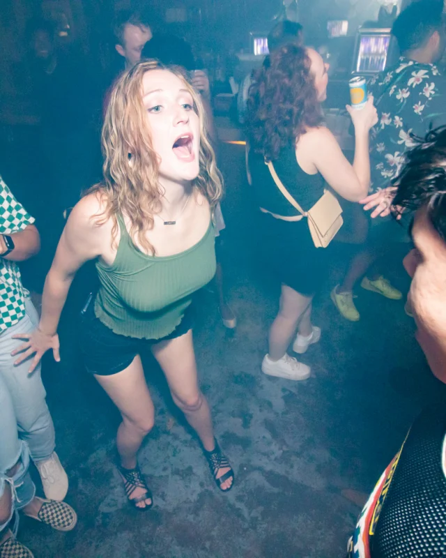 May 2022. Hot Mess pop party. Third Friday of every month @The Basement. DJ: Kimber. Pics: Darcy at Oh Snap Kid.