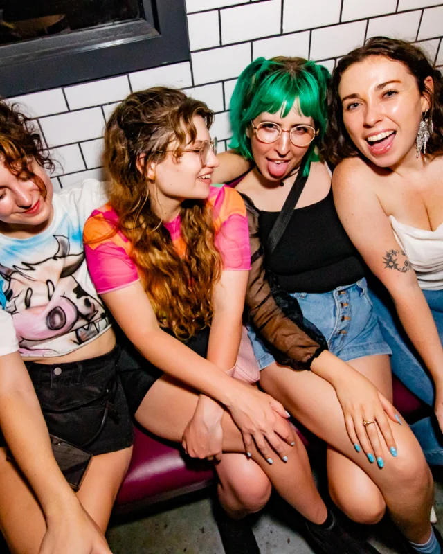 May 2022. Hot Mess pop party. Third Friday of every month @The Basement. DJ: Kimber. Pics: Darcy at Oh Snap Kid.
