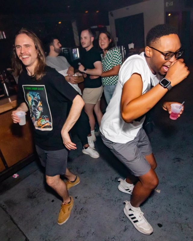 May 2022. Hot Mess pop party. Third Friday of every month @The Basement. DJ: Kimber. Pics: Darcy at Oh Snap Kid.