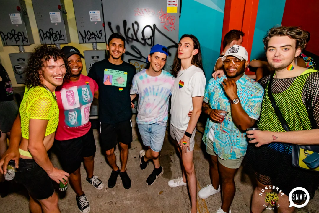 Hot Mess Pride Edition - Atlanta celebrates Pride - The Basement, East Atlanta - Photo by Oh Snap Kid