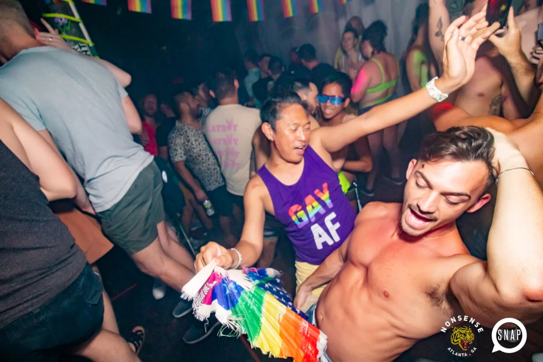 Hot Mess Pride Edition - Atlanta celebrates Pride - The Basement, East Atlanta - Photo by Oh Snap Kid