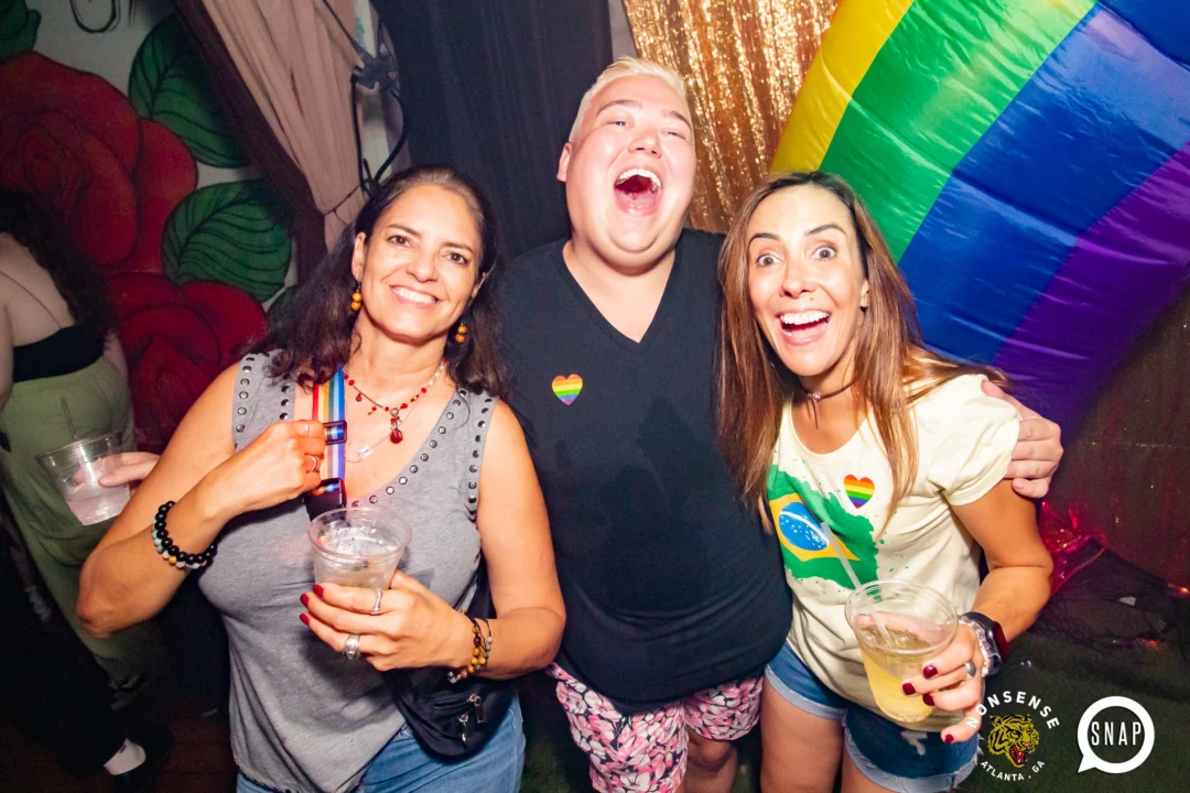 Hot Mess Pride Edition - Atlanta celebrates Pride - The Basement, East Atlanta - Photo by Oh Snap Kid