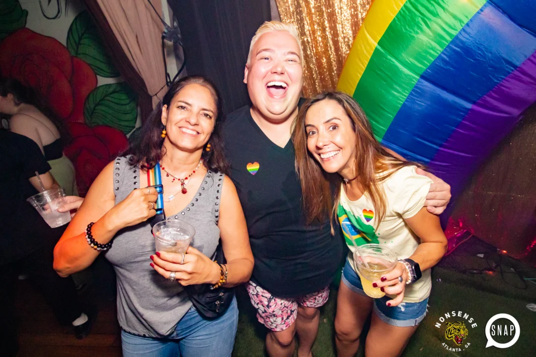 Hot Mess Pride Edition - Atlanta celebrates Pride - The Basement, East Atlanta - Photo by Oh Snap Kid