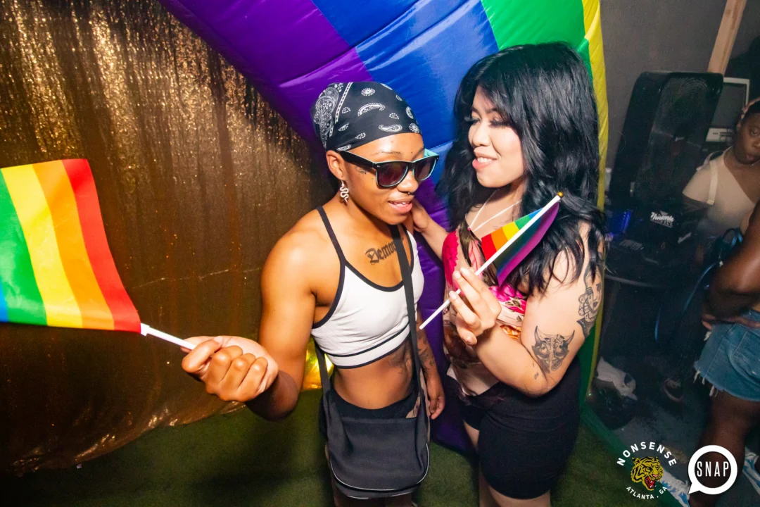 Hot Mess Pride Edition - Atlanta celebrates Pride - The Basement, East Atlanta - Photo by Oh Snap Kid
