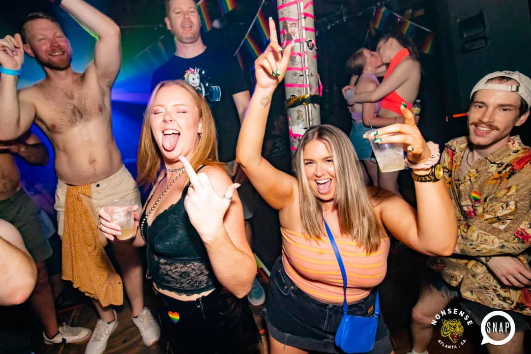 Hot Mess Pride Edition - Atlanta celebrates Pride - The Basement, East Atlanta - Photo by Oh Snap Kid