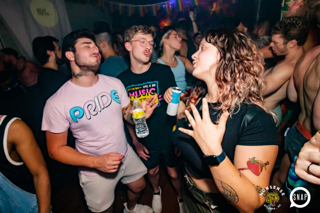 Hot Mess Pride Edition - Atlanta celebrates Pride - The Basement, East Atlanta - Photo by Oh Snap Kid