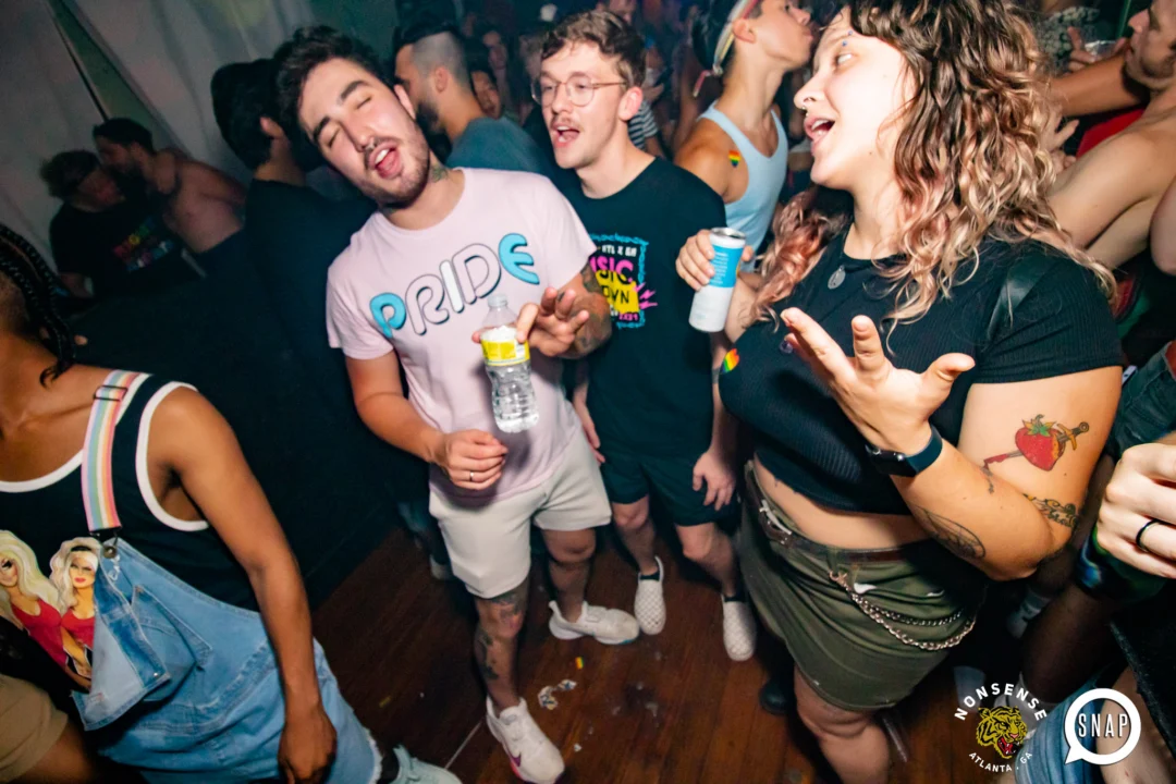 Hot Mess Pride Edition - Atlanta celebrates Pride - The Basement, East Atlanta - Photo by Oh Snap Kid