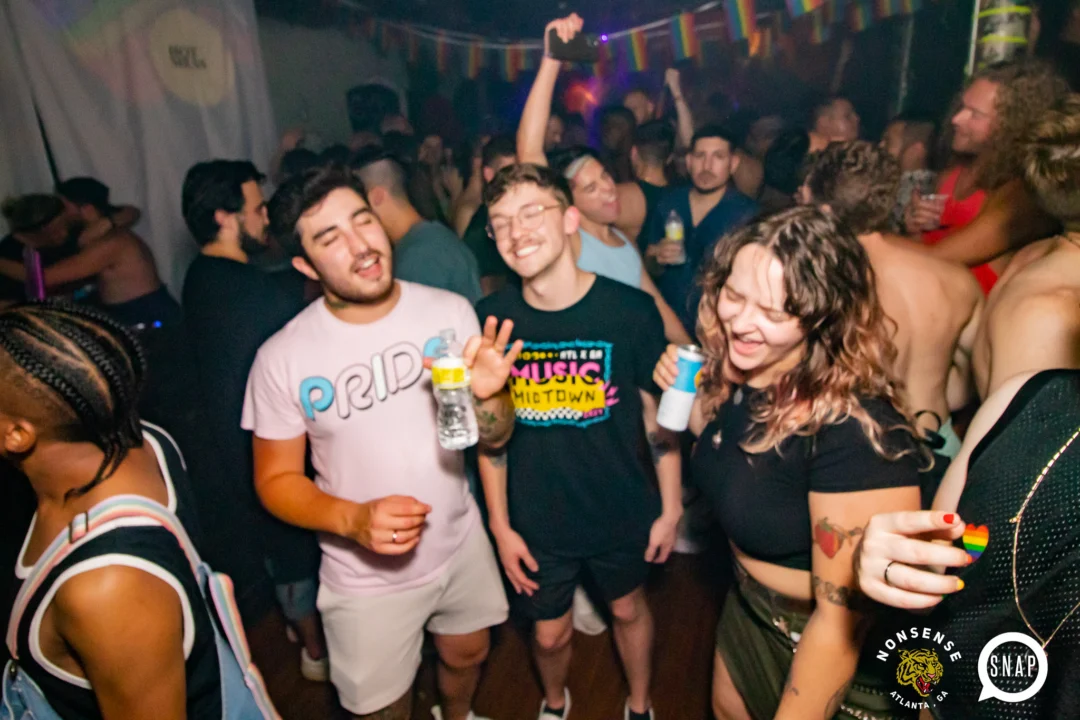 Hot Mess Pride Edition - Atlanta celebrates Pride - The Basement, East Atlanta - Photo by Oh Snap Kid