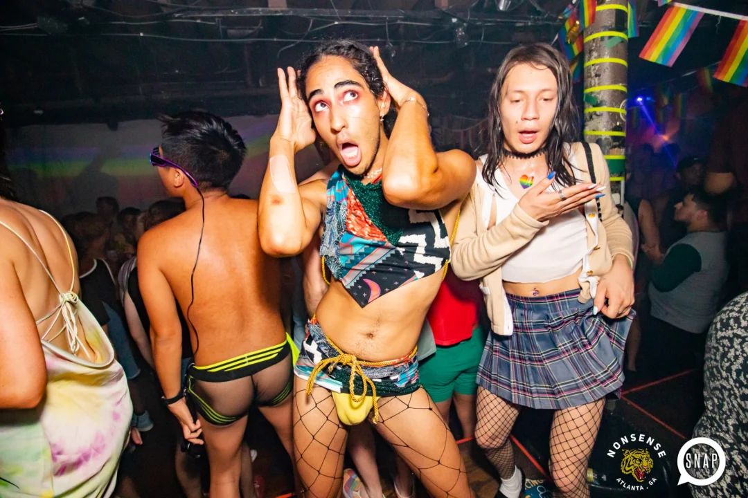 Hot Mess Pride Edition - Atlanta celebrates Pride - The Basement, East Atlanta - Photo by Oh Snap Kid