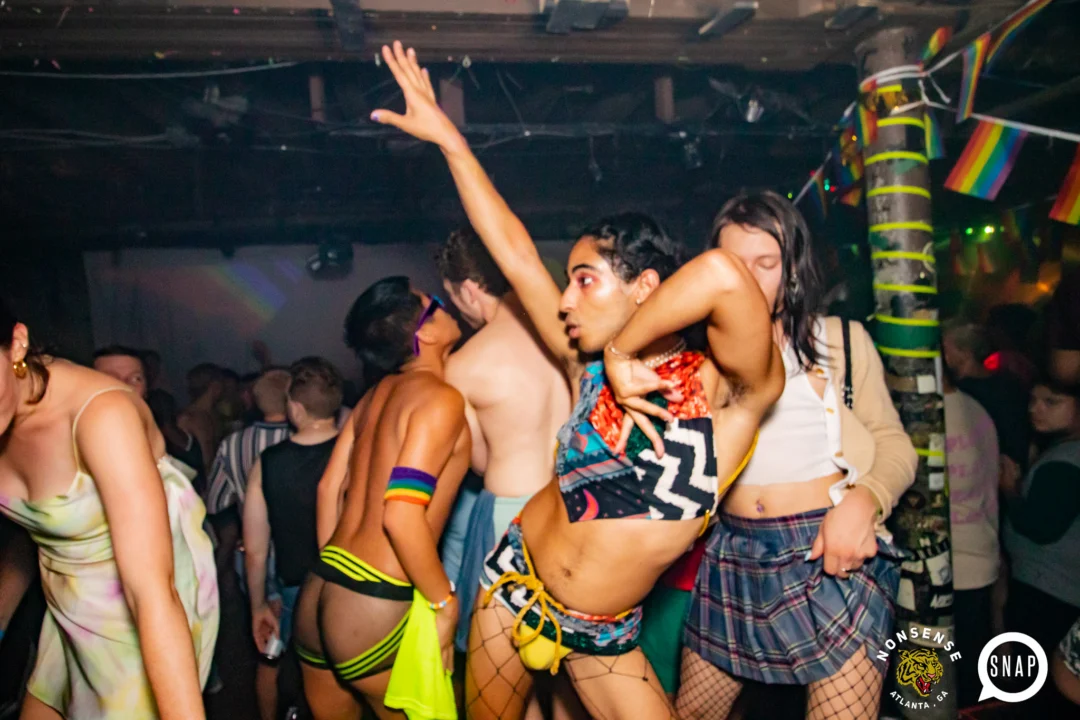 Hot Mess Pride Edition - Atlanta celebrates Pride - The Basement, East Atlanta - Photo by Oh Snap Kid