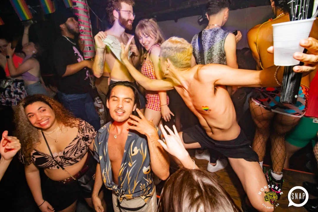 Hot Mess Pride Edition - Atlanta celebrates Pride - The Basement, East Atlanta - Photo by Oh Snap Kid