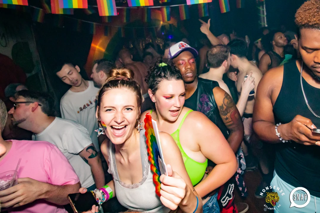 Hot Mess Pride Edition - Atlanta celebrates Pride - The Basement, East Atlanta - Photo by Oh Snap Kid