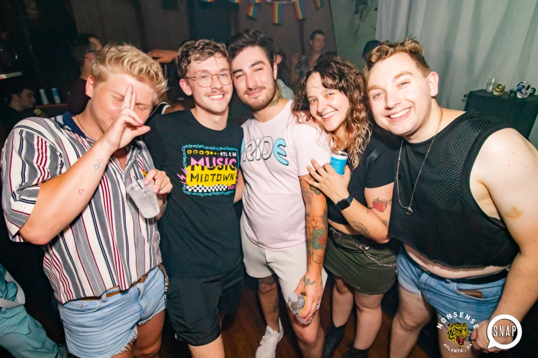 Hot Mess Pride Edition - Atlanta celebrates Pride - The Basement, East Atlanta - Photo by Oh Snap Kid