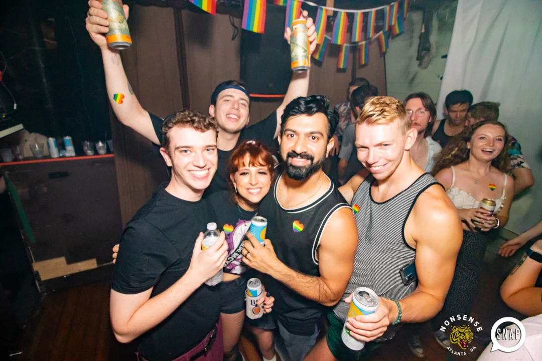 Hot Mess Pride Edition - Atlanta celebrates Pride - The Basement, East Atlanta - Photo by Oh Snap Kid