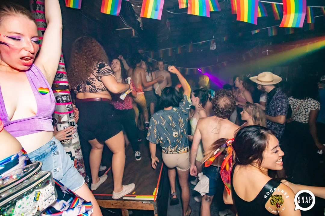 Hot Mess Pride Edition - Atlanta celebrates Pride - The Basement, East Atlanta - Photo by Oh Snap Kid