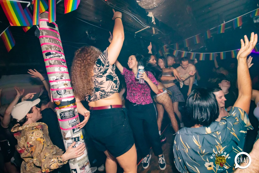Hot Mess Pride Edition - Atlanta celebrates Pride - The Basement, East Atlanta - Photo by Oh Snap Kid