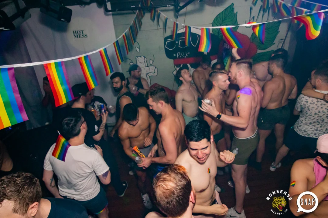 Hot Mess Pride Edition - Atlanta celebrates Pride - The Basement, East Atlanta - Photo by Oh Snap Kid