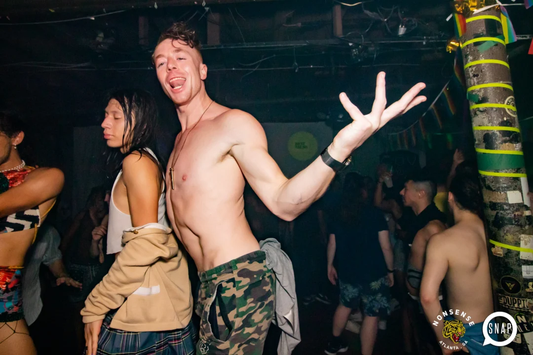 Hot Mess Pride Edition - Atlanta celebrates Pride - The Basement, East Atlanta - Photo by Oh Snap Kid
