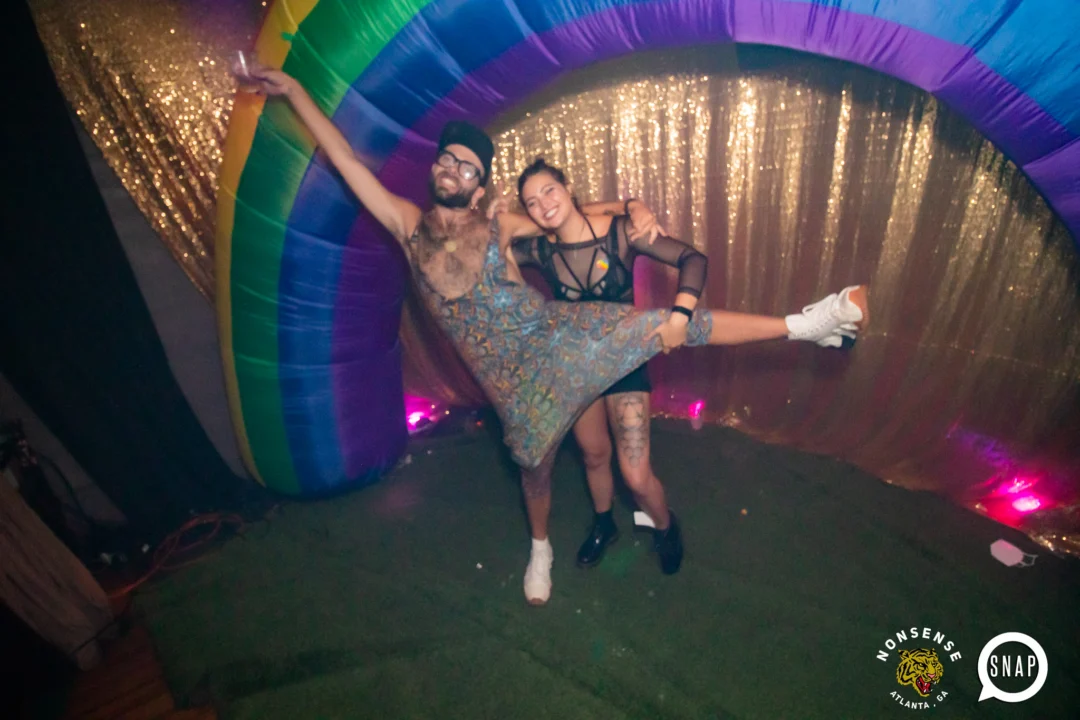 Hot Mess Pride Edition - Atlanta celebrates Pride - The Basement, East Atlanta - Photo by Oh Snap Kid