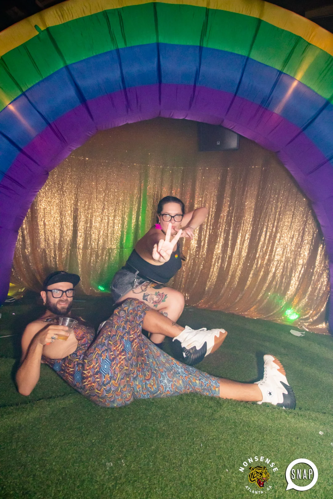 Hot Mess Pride Edition - Atlanta celebrates Pride - The Basement, East Atlanta - Photo by Oh Snap Kid