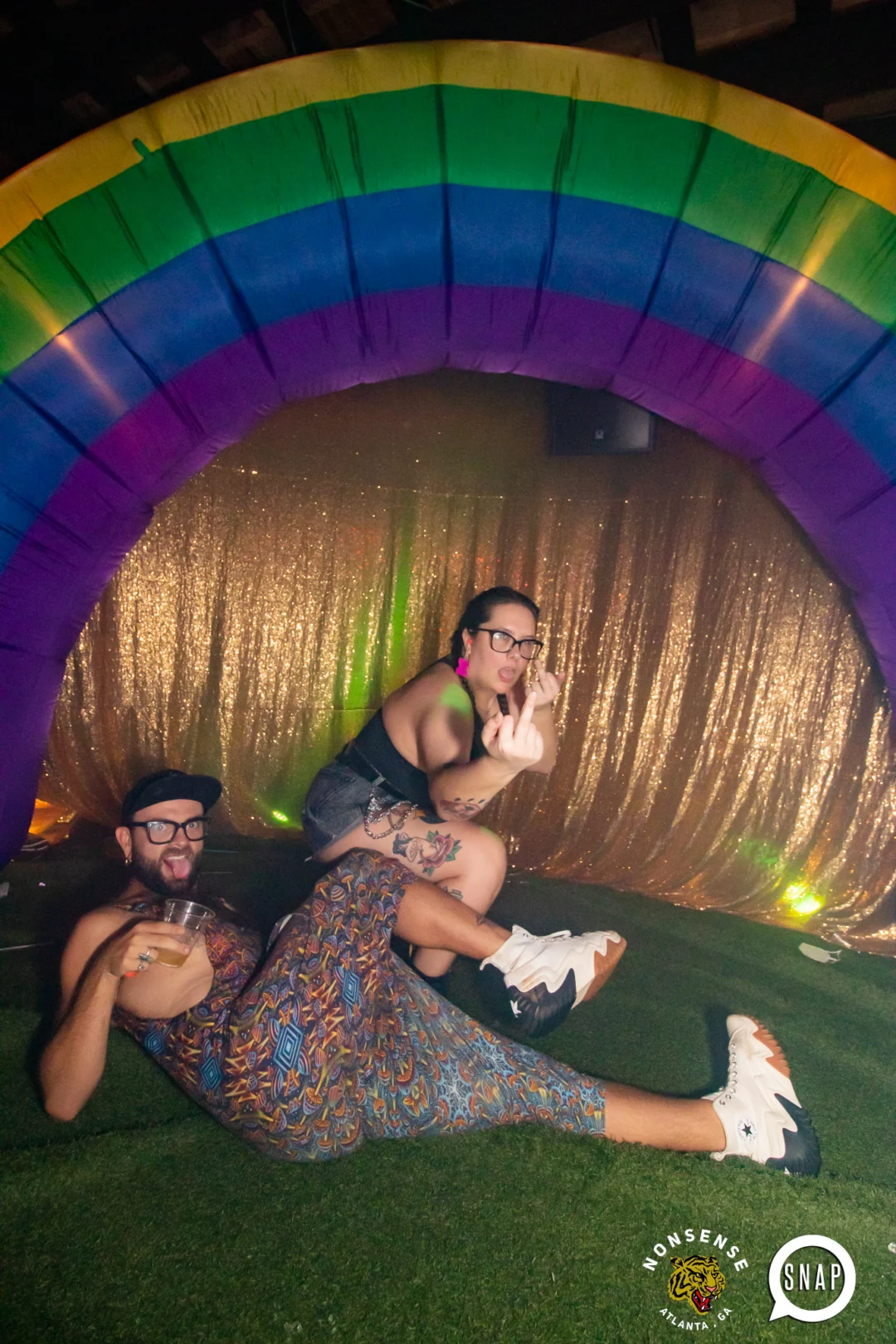 Hot Mess Pride Edition - Atlanta celebrates Pride - The Basement, East Atlanta - Photo by Oh Snap Kid