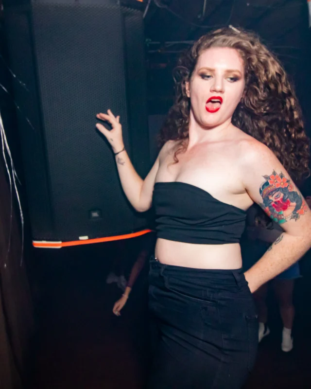 Hot Mess dance pop party - July 2022 - third Friday of every month at The Basement - DJ: Kimber - Photos: Darcy @ Oh Snap Kid