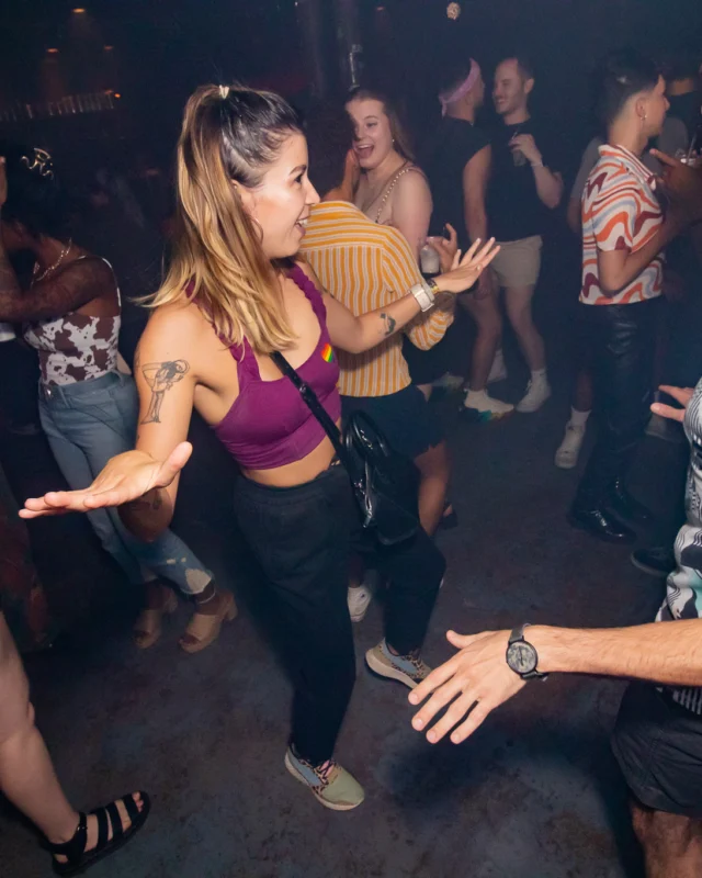 Hot Mess dance pop party - July 2022 - third Friday of every month at The Basement - DJ: Kimber - Photos: Darcy @ Oh Snap Kid