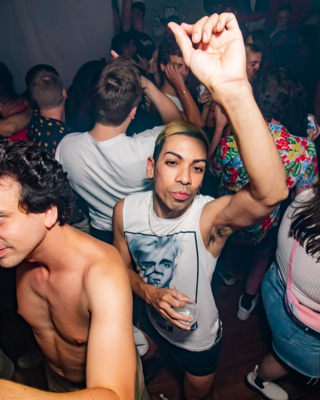 Hot Mess dance pop party - July 2022 - third Friday of every month at The Basement - DJ: Kimber - Photos: Darcy @ Oh Snap Kid