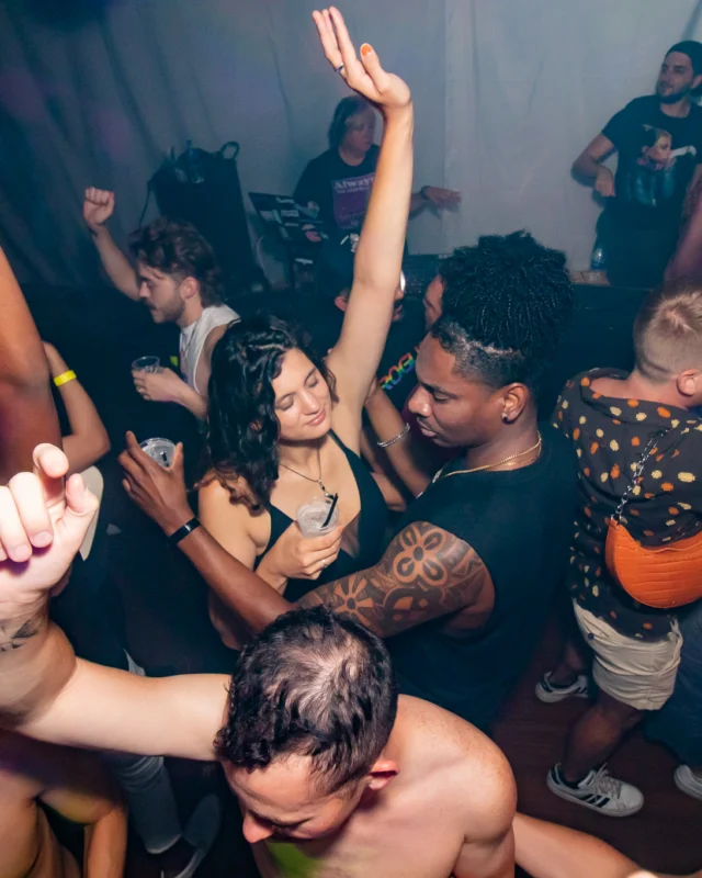Hot Mess dance pop party - July 2022 - third Friday of every month at The Basement - DJ: Kimber - Photos: Darcy @ Oh Snap Kid