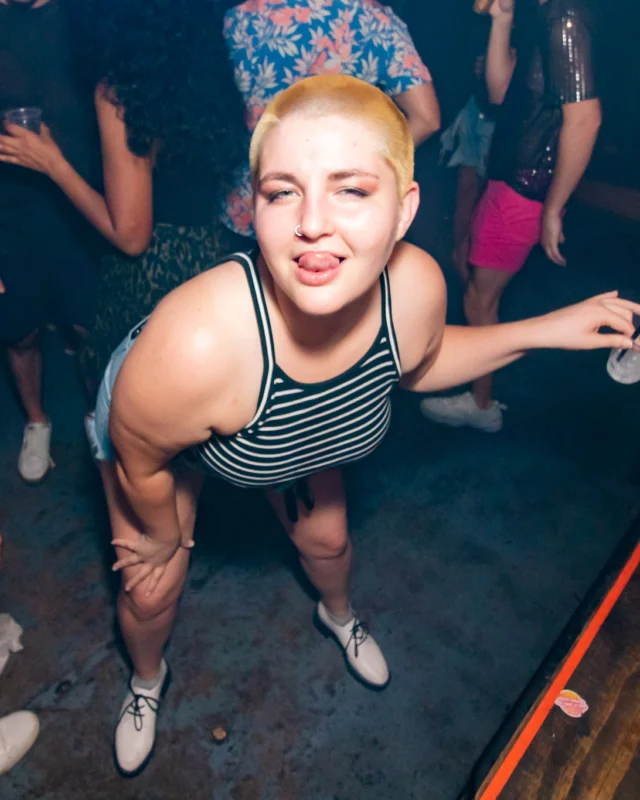 Hot Mess dance pop party - July 2022 - third Friday of every month at The Basement - DJ: Kimber - Photos: Darcy @ Oh Snap Kid