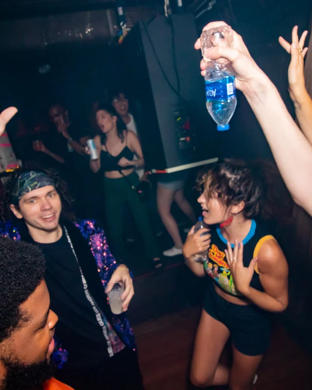 Hot Mess dance pop party - July 2022 - third Friday of every month at The Basement - DJ: Kimber - Photos: Darcy @ Oh Snap Kid