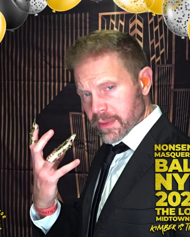 Nonsense Masquerade Ball NYE 2022 Photobooth 📸: @nonsenseatl