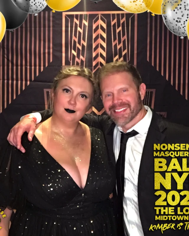 Nonsense Masquerade Ball NYE 2022 Photobooth 📸: @nonsenseatl