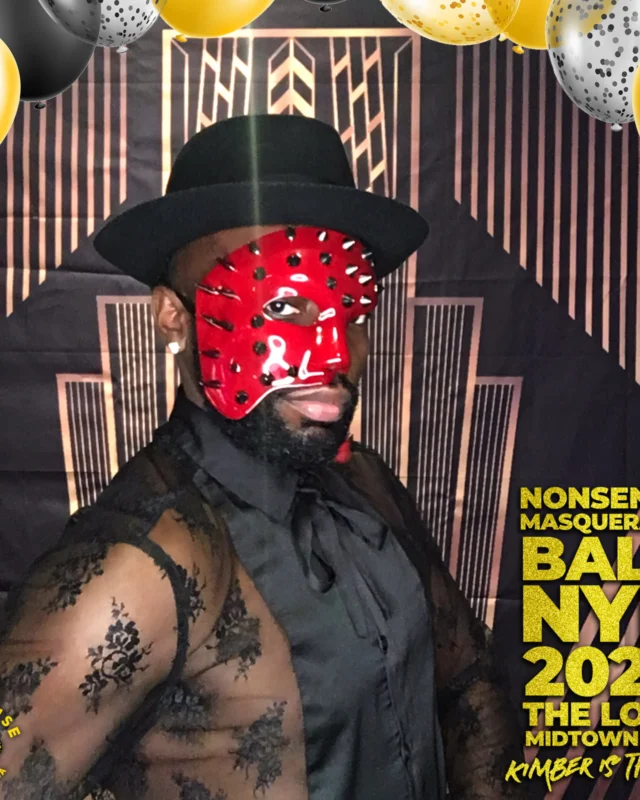 Nonsense Masquerade Ball NYE 2022 Photobooth 📸: @nonsenseatl