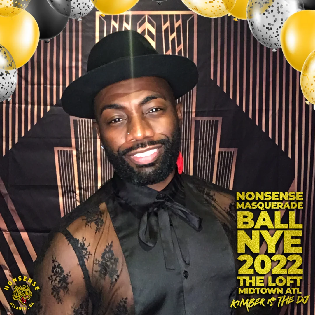 Nonsense Masquerade Ball NYE 2022 Photobooth 📸: @nonsenseatl